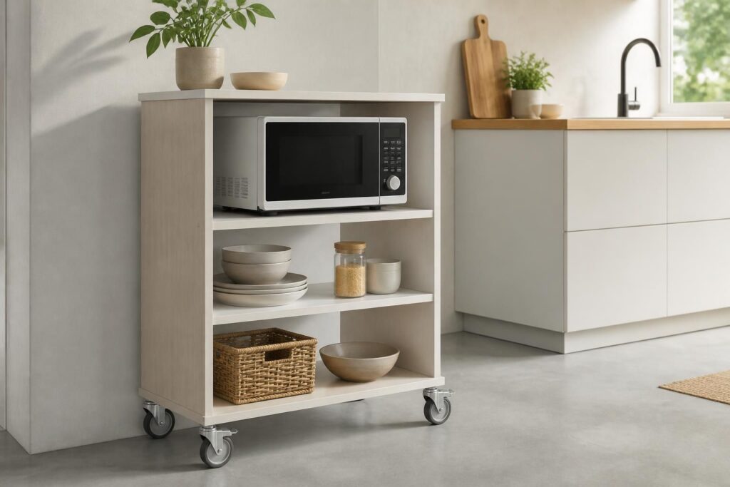 découvrez notre sélection de dessertes à micro-ondes pratiques avec roulettes et options ikea pour optimiser votre cuisine avec style et fonctionnalité.