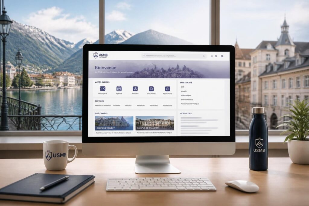 découvrez l'intranet usmb offrant un accès sécurisé et des services dédiés pour les campus d'annecy et chambéry, facilitant la communication et les ressources pour étudiants et personnel.