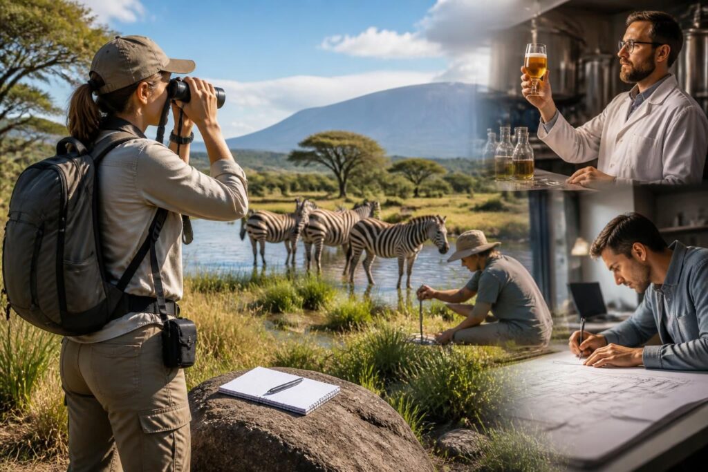 découvrez les métiers en z, avec un focus sur le métier de zoologue et d'autres professions passionnantes liées au règne animal.