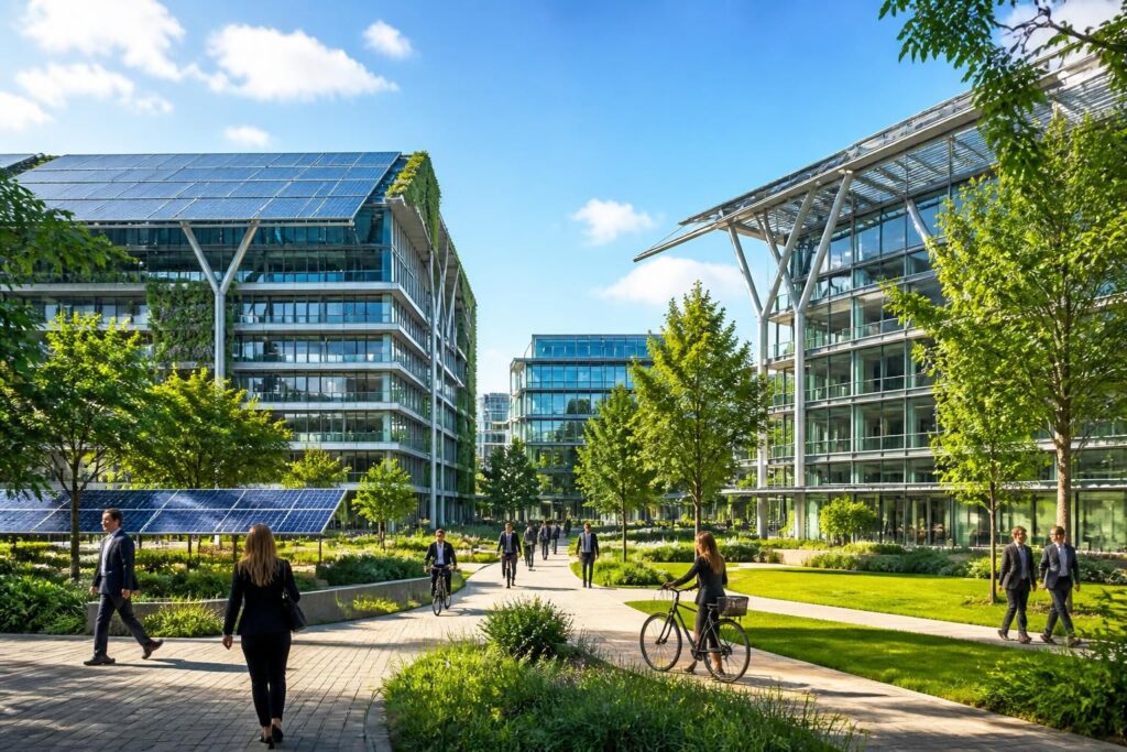 découvrez le stellantis green campus à poissy : photos exclusives, avis des visiteurs et coordonnées pour en savoir plus sur ce site innovant.