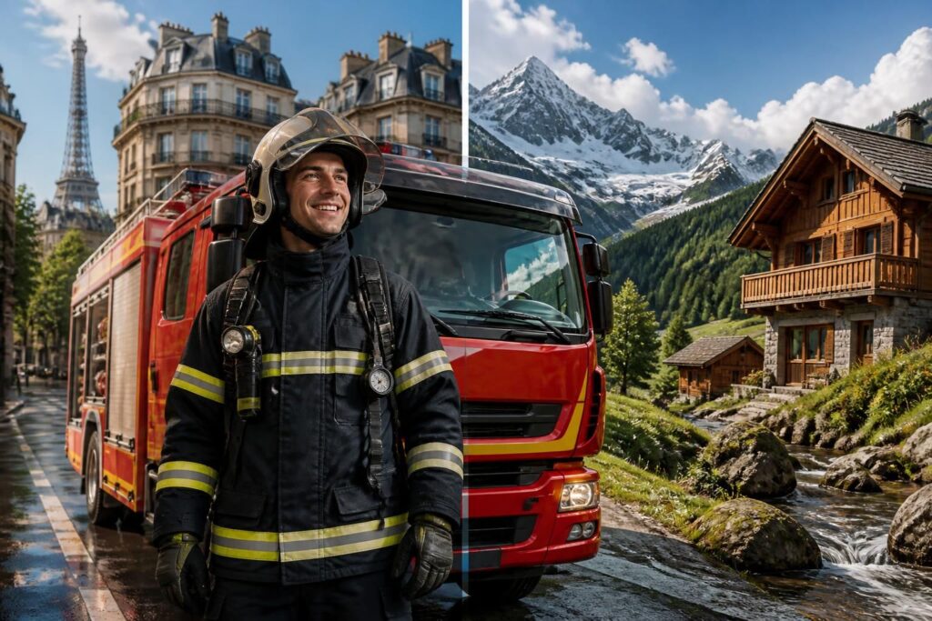 découvrez le salaire net mensuel d'un pompier débutant en france et en suisse, avec une analyse détaillée des différences salariales entre les deux pays.