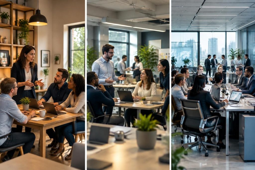 découvrez comment la taille d’une entreprise influence le management, l’organisation des équipes, la communication et les pratiques de leadership.