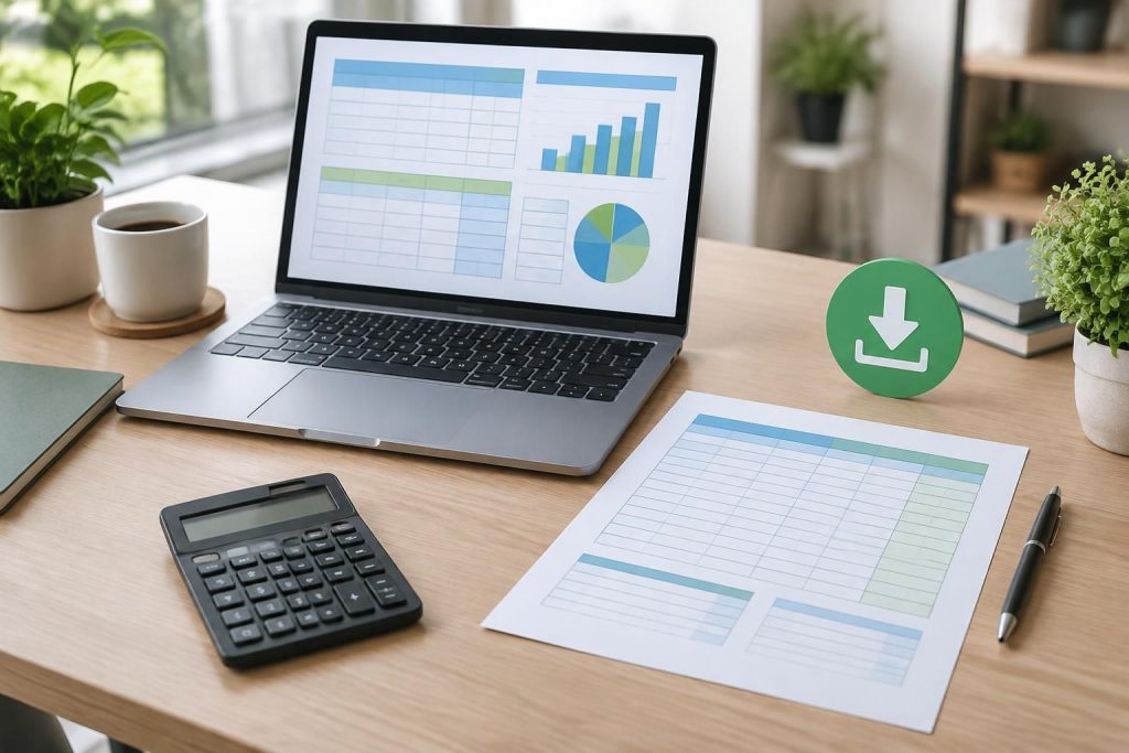 téléchargez un modèle de bilan comptable simple en excel ou pdf pour présenter clairement les actifs, les passifs et la situation financière de votre entreprise.